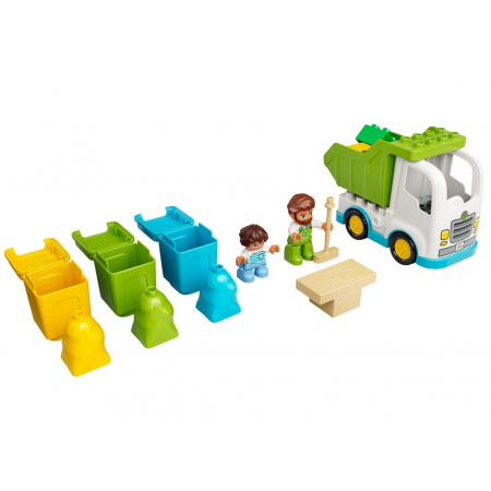 Lego Duplo 10945 Śmieciarka i recykling klocki 2+